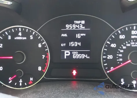 2016 Kia Forte Lx from USA, damaged, VIN KNAFK4A62G5445929